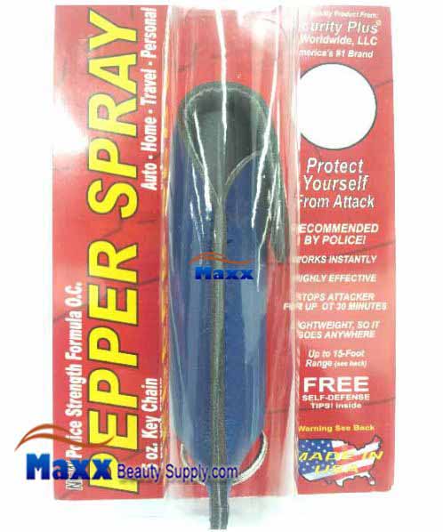 Security Plus Protect yourself Pepper Spray 1/2oz - Blue Cover